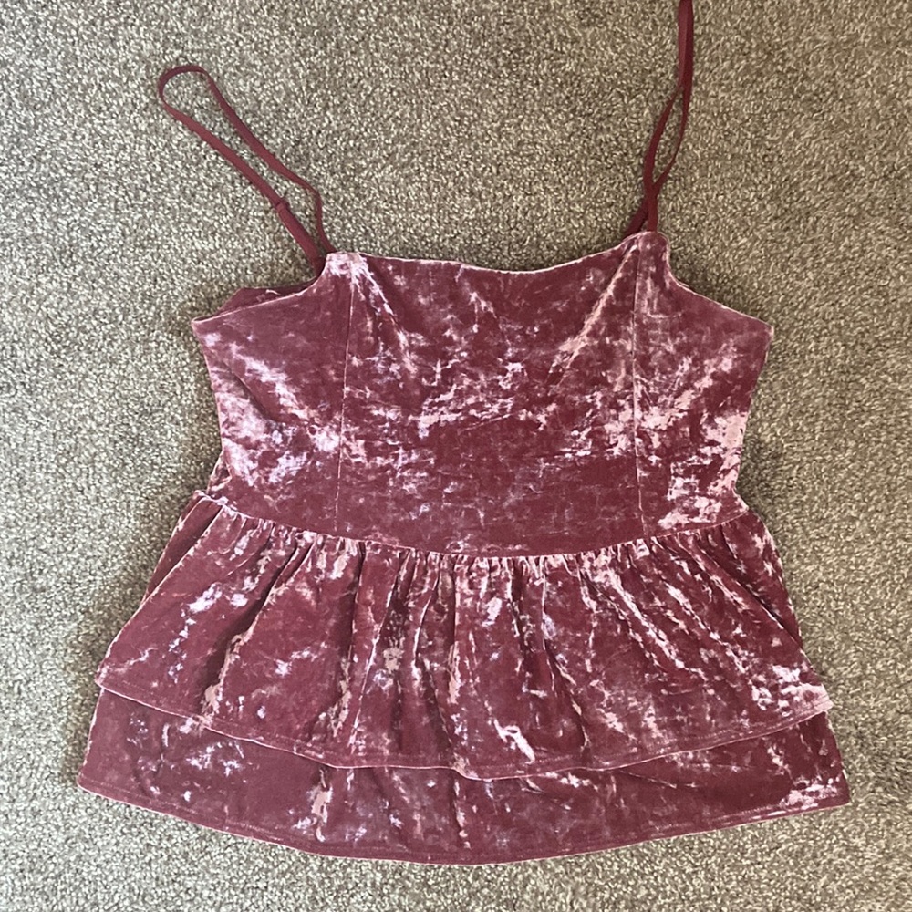 NWOT American Eagle velvet tank